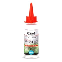 Markasız Kırtasiye - Rich Sps-20240 Süperfix Sıvı Silikon Yapıştırıcısı 60Ml