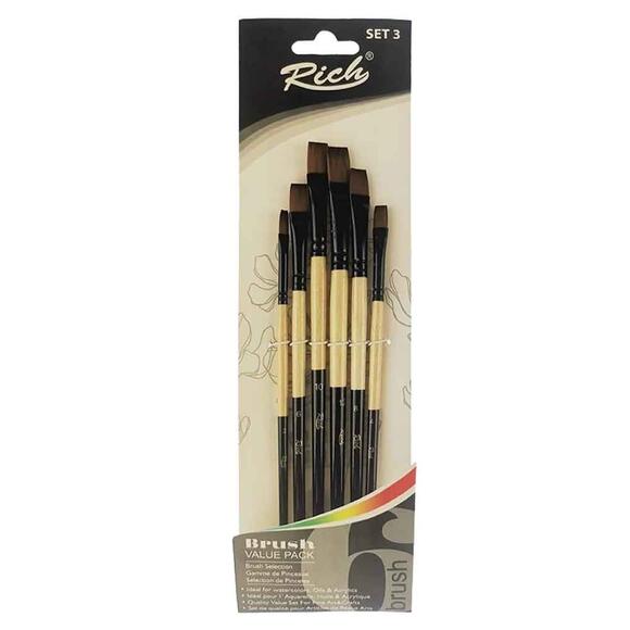 Rich Stroke Fırça Seti 6’lı SET3-01319