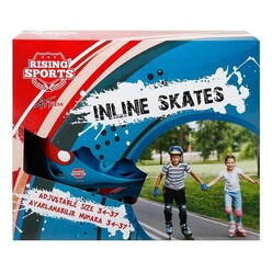 Rising Sports 34/37 Mavi Paten - Thumbnail