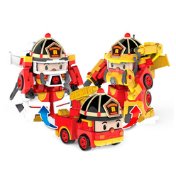 Robocar Poli Aksesuarlı Transformers Robot Figür Roy 83314 - Thumbnail