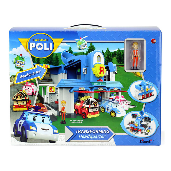 Robocar Poli Ana Merkez Transformers Oyun Seti 83304