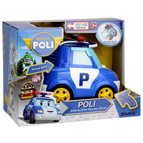 Robocar Poli Elektronik Araç Kumbara 83323