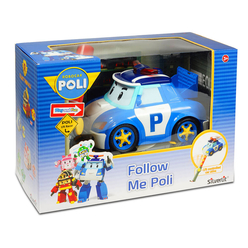 Robocar Poli Uzaktan Kumandalı Takipli Poli 83080 - Thumbnail