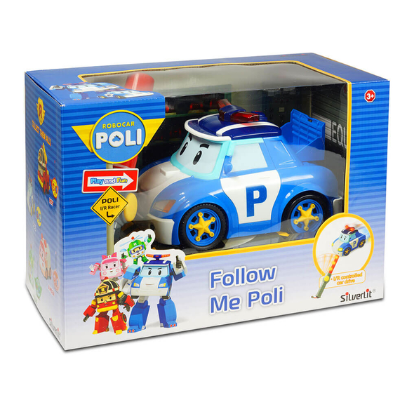 Robocar Poli Uzaktan Kumandalı Takipli Poli 83080