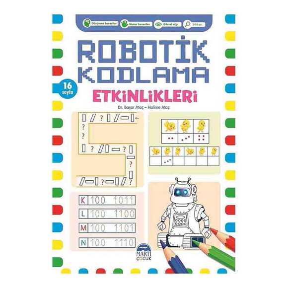 Robotik Kodlama-16 Sayfa(Pembe)