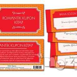 Romantik Kupon Kitap - Thumbnail