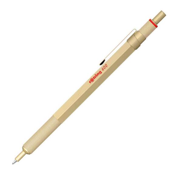Rotring 600 Tükenmez Kalem Altın 2183911