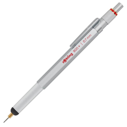 Rotring 800 + İki Fonksiyonlu Kalem 0.7 mm Krom 1900184 - Thumbnail