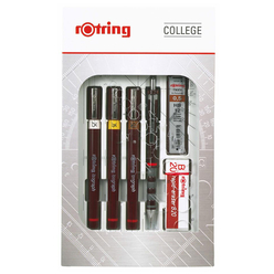 Rotring Isograph Rapido Set Pergelsiz (0.2-0.3-0.5) + Tikky S0699370 - Thumbnail