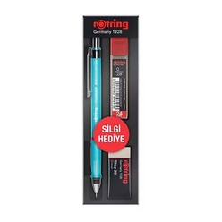 Rotring Visuclick Versatil+Min+Silgi 3’lü Okul Seti- 0.5 mm Mavi - Thumbnail