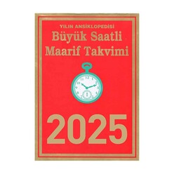 Saatli Maarif Takvimi Büyük Boy 2025 Yılı - Thumbnail