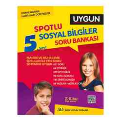 Sadık Uygun - Sadık Uygun 5 Spotlu Sosyal Bilgiler 2019