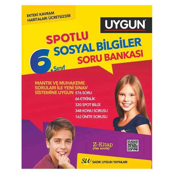 Sadık Uygun 6 Spotlu Sosyal Bilgiler