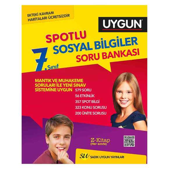 Sadık Uygun 7 Spotlu Sosyal Bilgiler