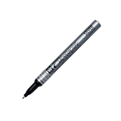 Sakura Pen Touch Kaligrafi Kalemi 1.8mm - Silver - Thumbnail