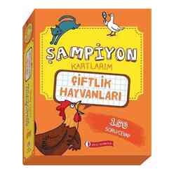 Odtü Yayınları - Şampiyon Kartlarım - Çiftlik Hayvanları