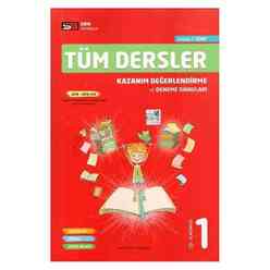SBM - SBM 1. Sınıf Tüm Dersler Kazanım Değerlendirme