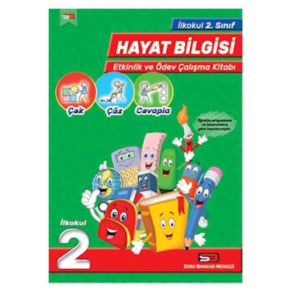 SBM 2. Sınıf Hayat Bilgisi Etkinlik ve Ödev Çalışma Kitabı