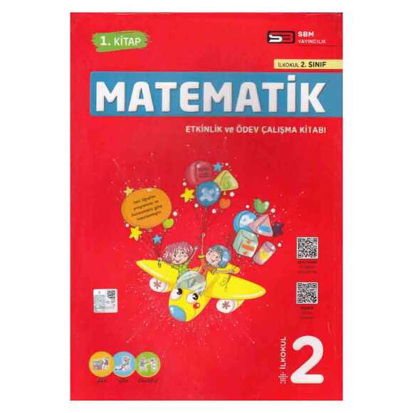 SBM 2. Sınıf Matematik  Etkinlik ve Ödev Çalışma 1. Dönem Kitabı