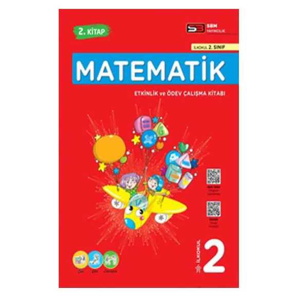 SBM 2. Sınıf Matematik  Etkinlik ve Ödev Çalışma 2. Dönem Kitabı
