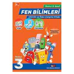 SBM 3. Sınıf Fen Bilimleri Etkinlik ve Ödev Çalışma Kitabı - Thumbnail