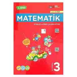 SBM 3. Sınıf Matematik  Etkinlik ve Ödev Çalışma 1. Dönem Kitabı - Thumbnail