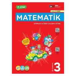 SBM - SBM 3. Sınıf Matematik  Etkinlik ve Ödev Çalışma 2. Dönem Kitabı