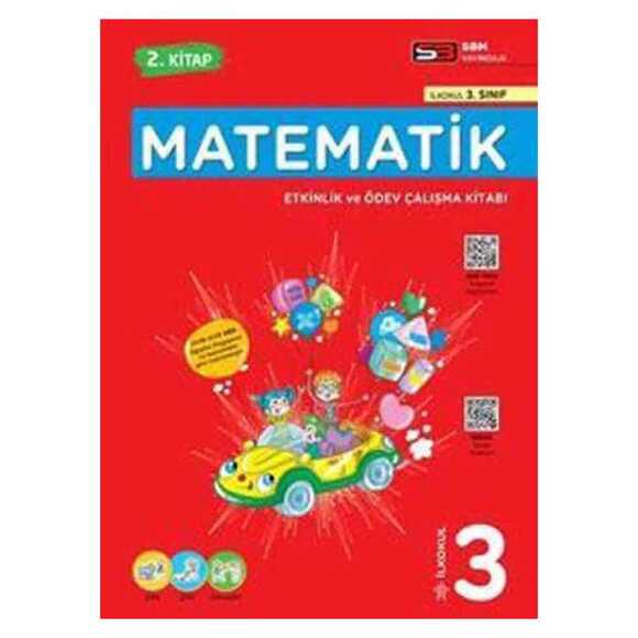 SBM 3. Sınıf Matematik  Etkinlik ve Ödev Çalışma 2. Dönem Kitabı