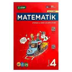 SBM 4. Sınıf Matematik  Etkinlik ve Ödev Çalışma 2. Dönem Kitabı - Thumbnail