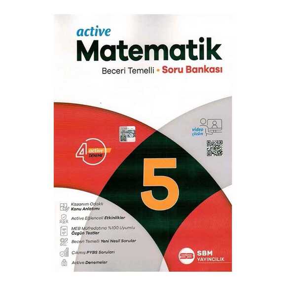 SBM  5. Sınıf Active Matematik Soru Bankası (Beceri Temelli)