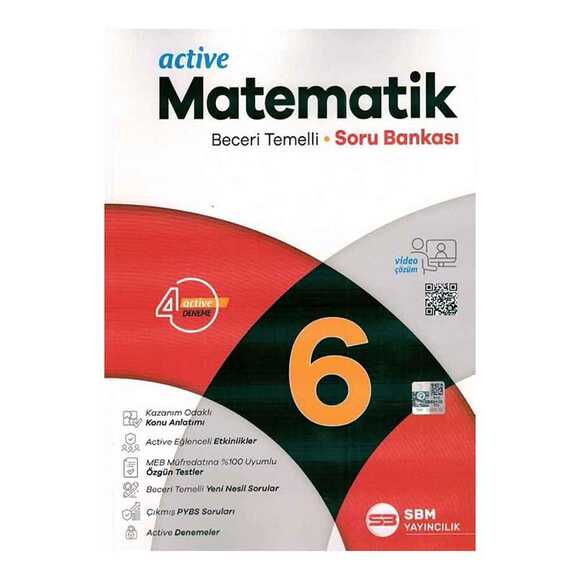 SBM  6. Sınıf Active Matematik Soru Bankası (Beceri Temelli)