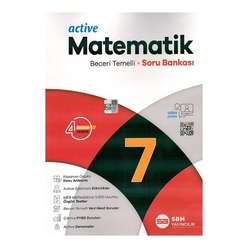 SBM  7. Sınıf Active Matematik Soru Bankası (Beceri Temelli) - Thumbnail