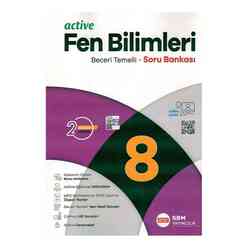 SBM  8. Sınıf Active Fen Bilimleri Soru Bankası (Beceri Temelli) - Thumbnail