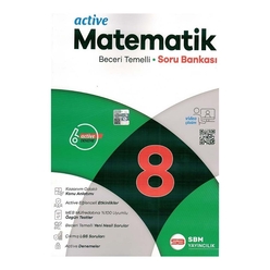 SBM  8. Sınıf Active Matematik Soru Bankası (Beceri Temelli) - Thumbnail