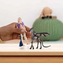 Schleich H.P. Figür Luna Lovegood Baby Thestral 42636 - Thumbnail