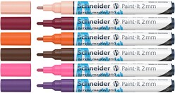 Schneider 310 Akrilik Marker Set 6’Lı 2Mm Set-3 120197 - Thumbnail