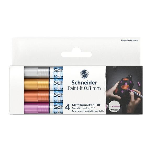Schneider Metalik Marker 010 0.8mm Set 01011501