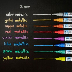 Schneider Metalik Marker 011 2mm Set-1 01111501 - Thumbnail