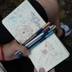 Schneider Metalik Roller 050 0.4mm 10’lu Set 05011503 - Thumbnail