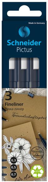 Schneider Pictus Çizim Kalemi 3’lü Blister 197593