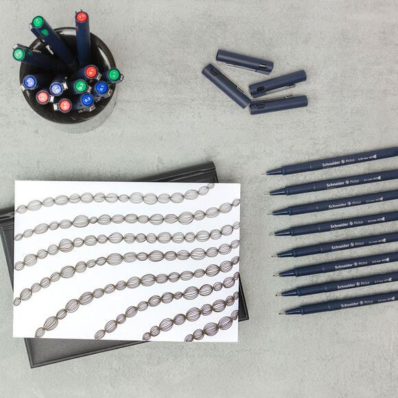 Schneider Pictus Çizim Kalemi 3’lü Blister 197593