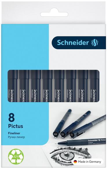Schneider Pictus Çizim Kalemi 8’li Blister 197598