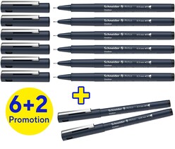 Schneider Pictus Çizim Kalemi 8’li Blister 197598 - Thumbnail