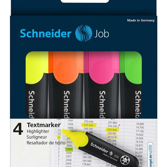 Schneider Scb391 Job Fosforlu Kalem 4’lü Set