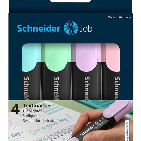 Schneider Scb393 Job Fosforlu Kalem Pastel 4’ Lu Set