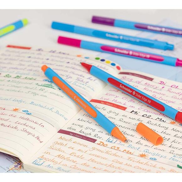 Schneider SCT740 Slider Edge Tükenmez Kalem Metal Tüp 10’lu Set