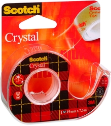 Scotch 6-1975D Kristal Bant Kesicili 19 mm x 7 5 mt - Thumbnail