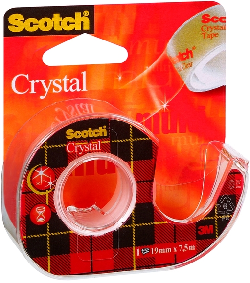 Scotch 6-1975D Kristal Bant Kesicili 19 mm x 7 5 mt