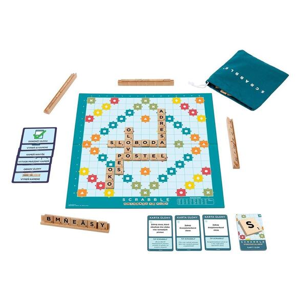 Scrabble Ahşap İkisi Bir Arada Türkçe JLJ64