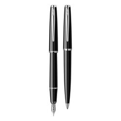 Scrikss - Scrikss 33 Dolmakalem+Tükenmez Kalem 2 Li Set Siyah 